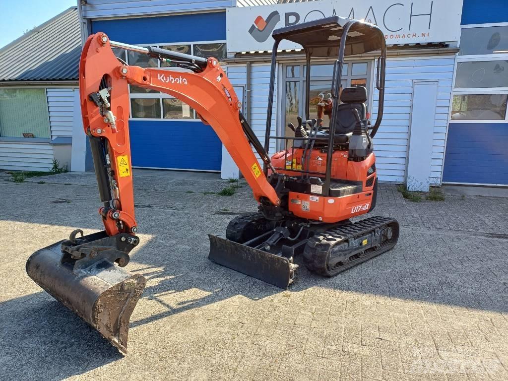 Kubota U 17-3 Mini rýpadlá < 7t