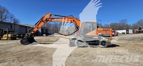Doosan DX210W Kolesové rýpadlá