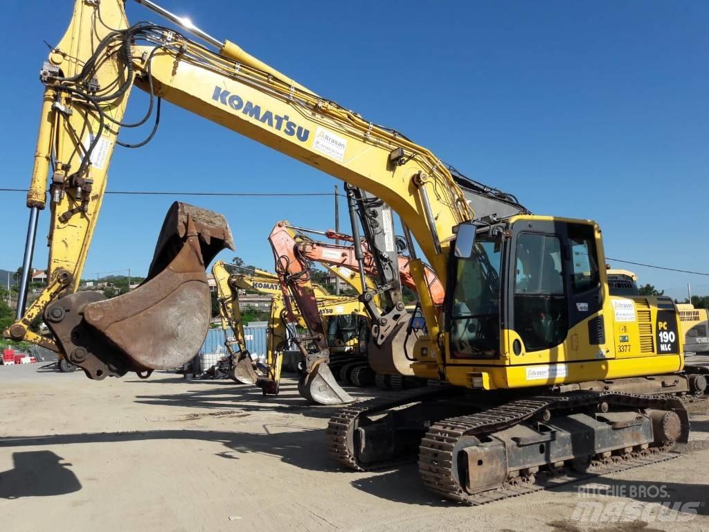 Komatsu PC190NLC-8 Pásové rýpadlá