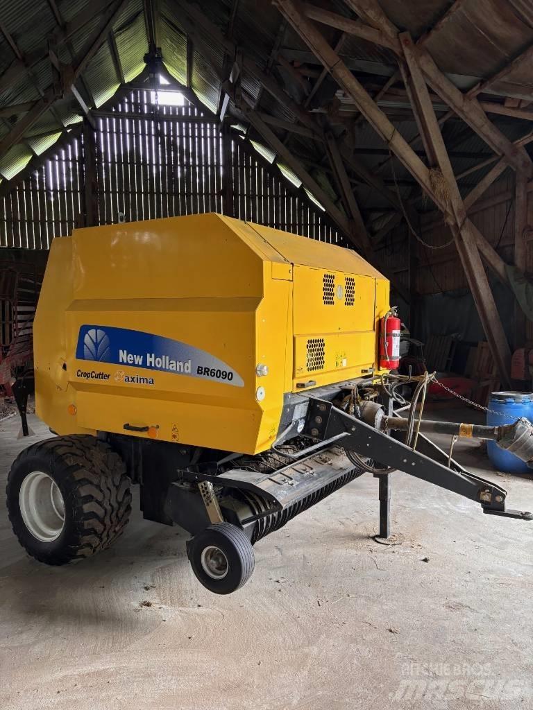 New Holland BR 6090 Lisy na okrúhle balíky