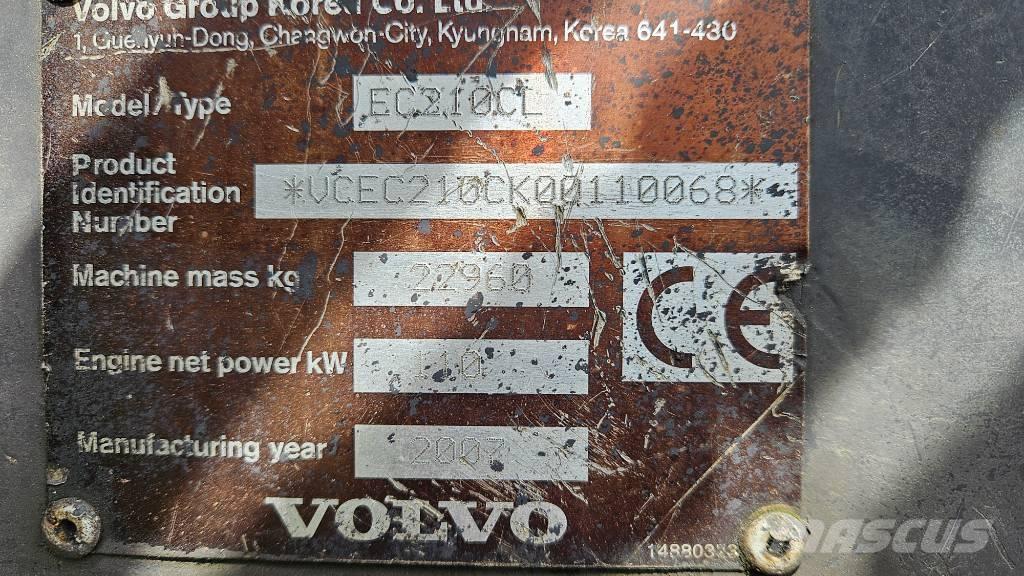Volvo EC 210 C L Pásové rýpadlá