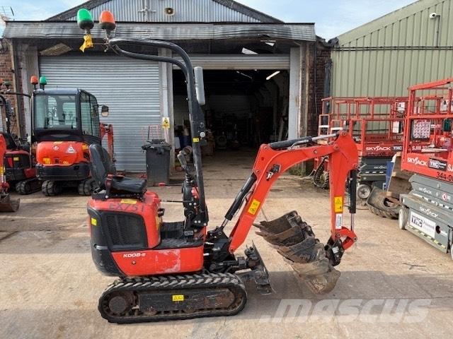 Kubota K 008-5 Mini rýpadlá < 7t