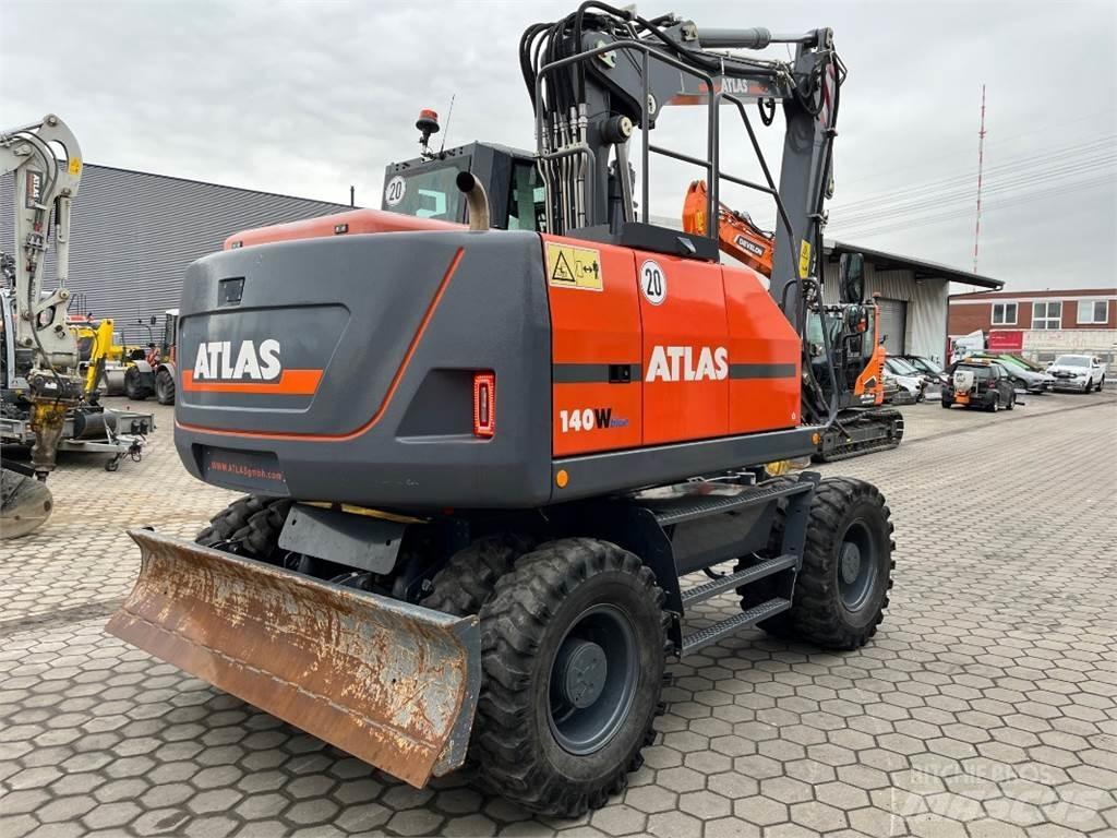 Atlas 140W-BLUE Kolesové rýpadlá
