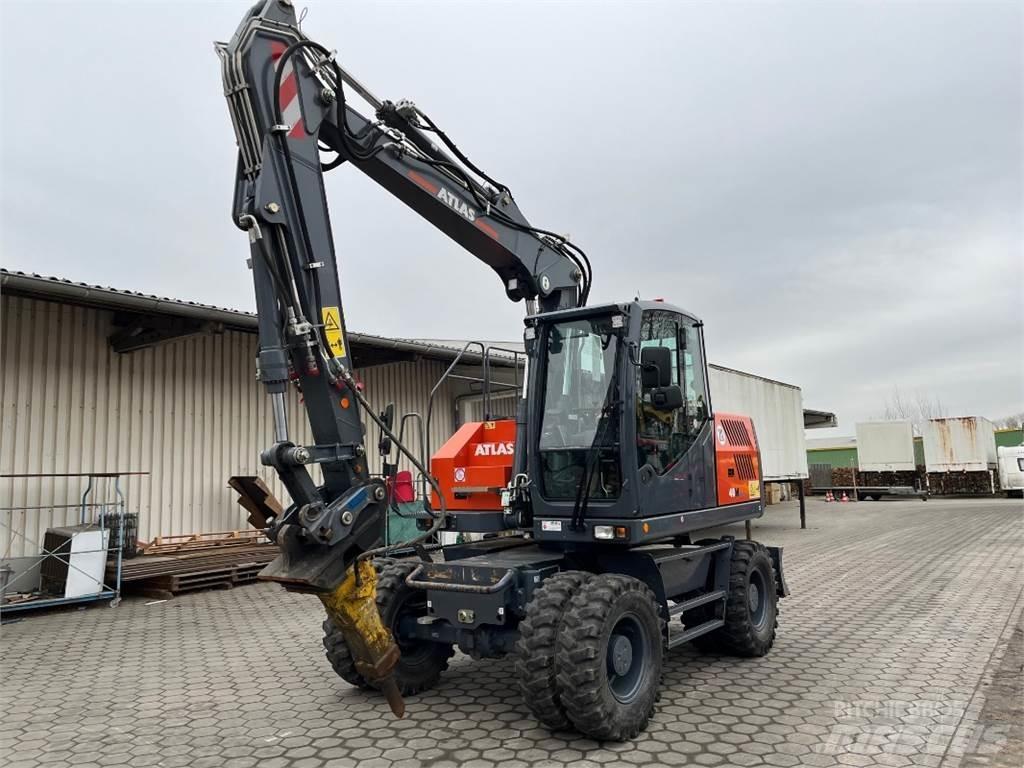 Atlas 140W-BLUE Kolesové rýpadlá