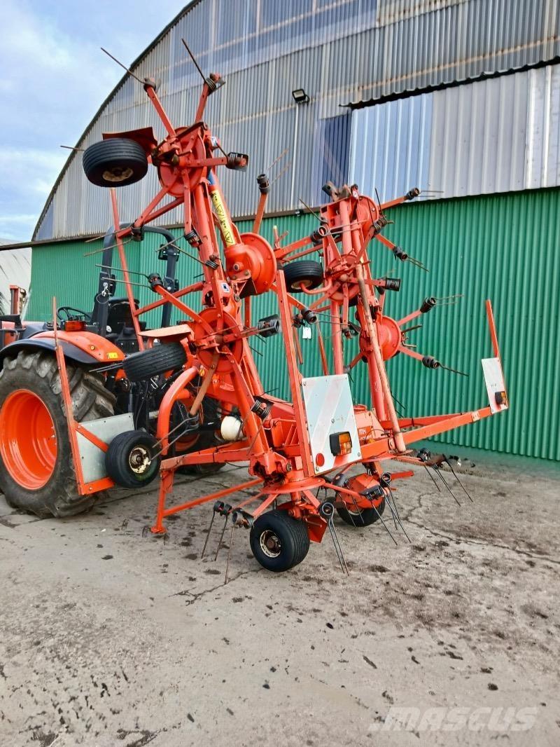 Kuhn GF8501 MH Obracače a zhrabovače sena