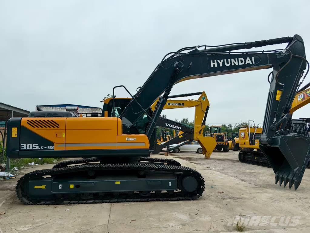 Hyundai 305LC-9 Pásové rýpadlá