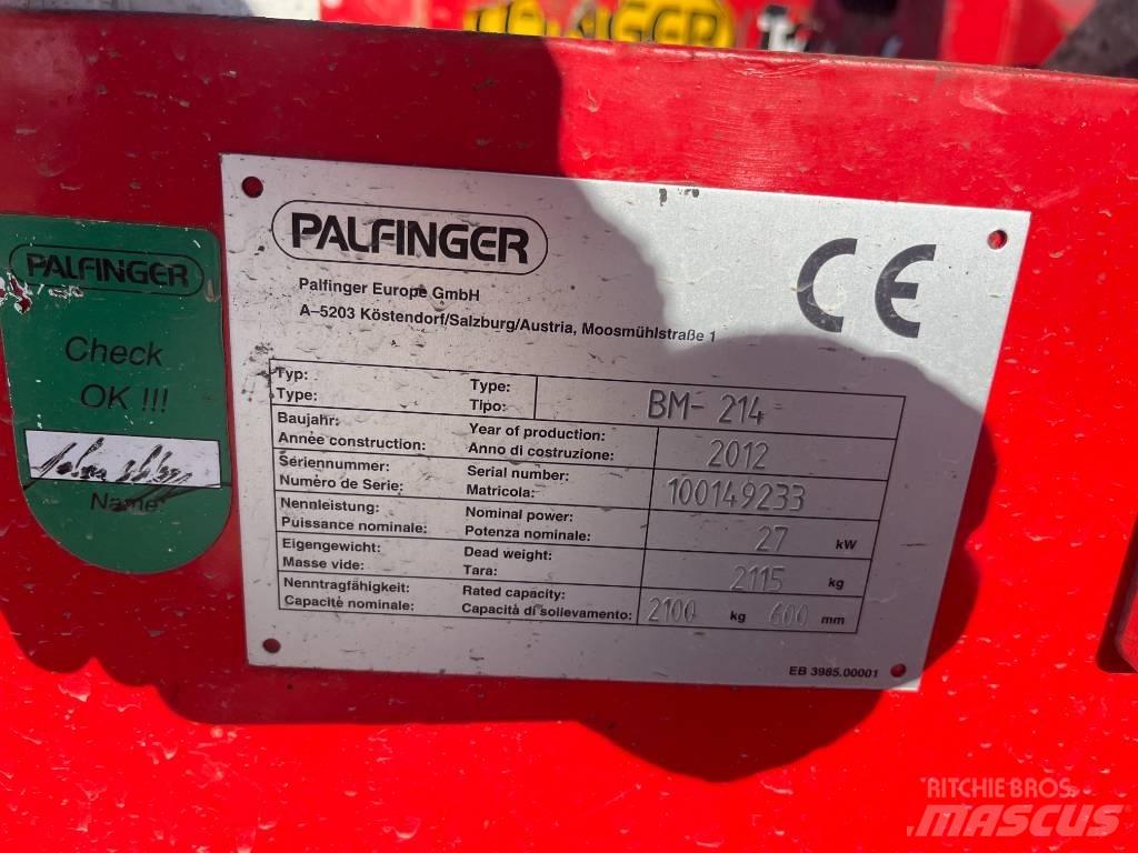 Palfinger BM 214 Závesné vysokozdvižné vozíky