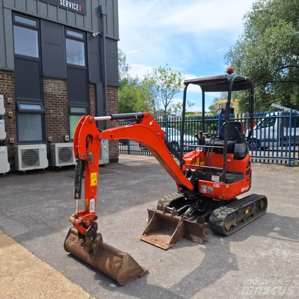 Kubota U 17-3 Mini rýpadlá < 7t