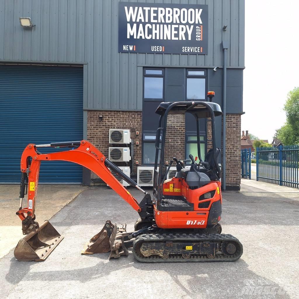 Kubota U 17-3 Mini rýpadlá < 7t
