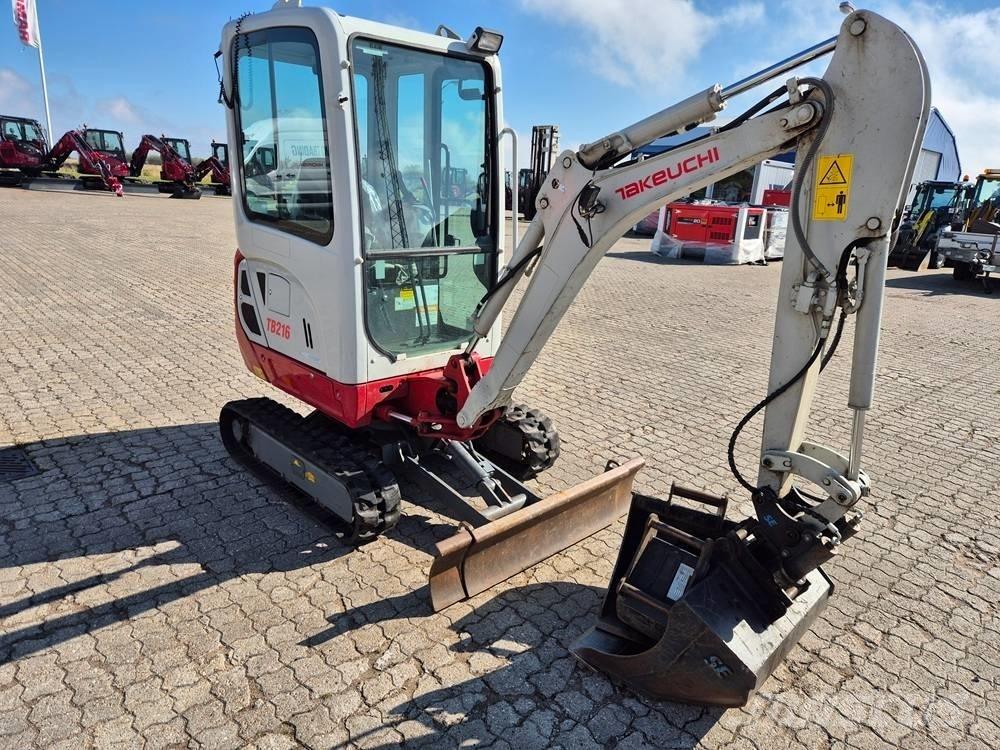 Takeuchi TB 216 Mini rýpadlá < 7t