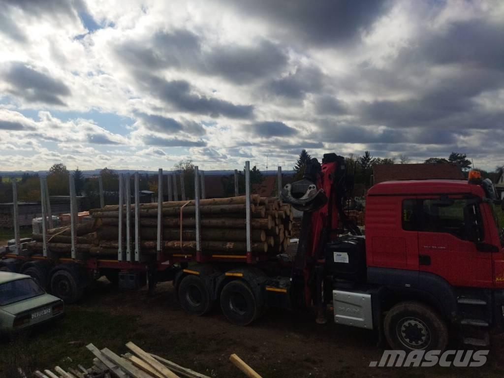 MAN TGS 13.480 Nákladné vozidlá na prepravu dreva