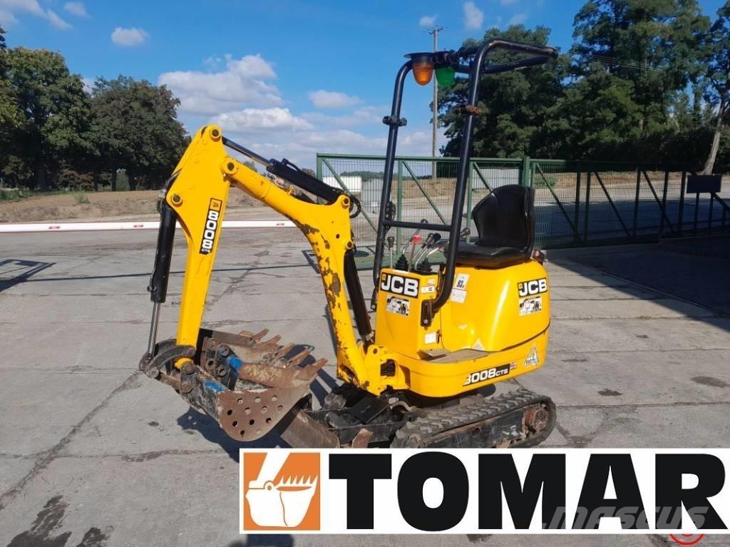 JCB 8008 CTS Mini rýpadlá < 7t