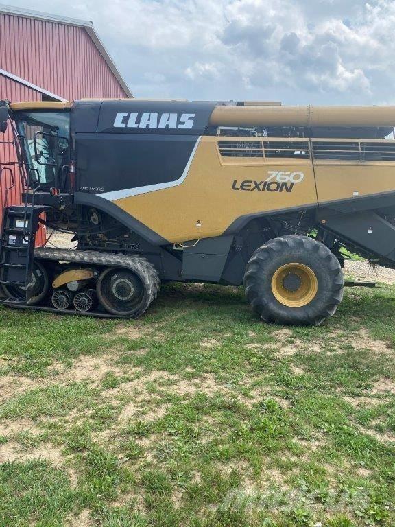 CLAAS Lexion 760 TT Kombinované zberacie stroje