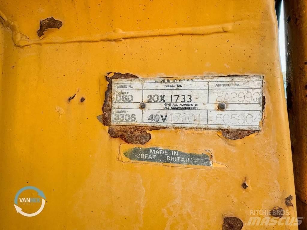 CAT D6D Pásové dozéry