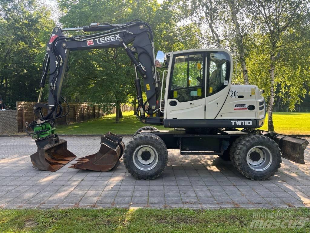Terex TW 110 Kolesové rýpadlá