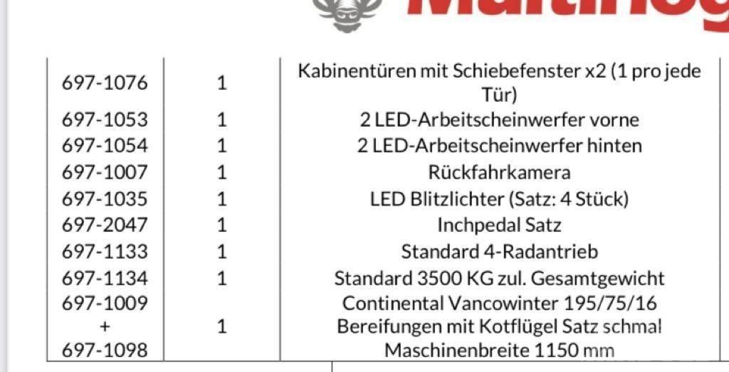 Multihog CX55 Nosiče náradia