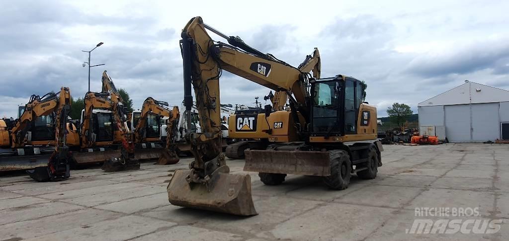 CAT M316F Kolesové rýpadlá