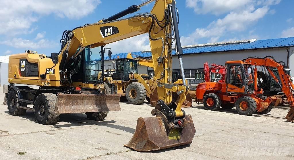 CAT M316F Kolesové rýpadlá