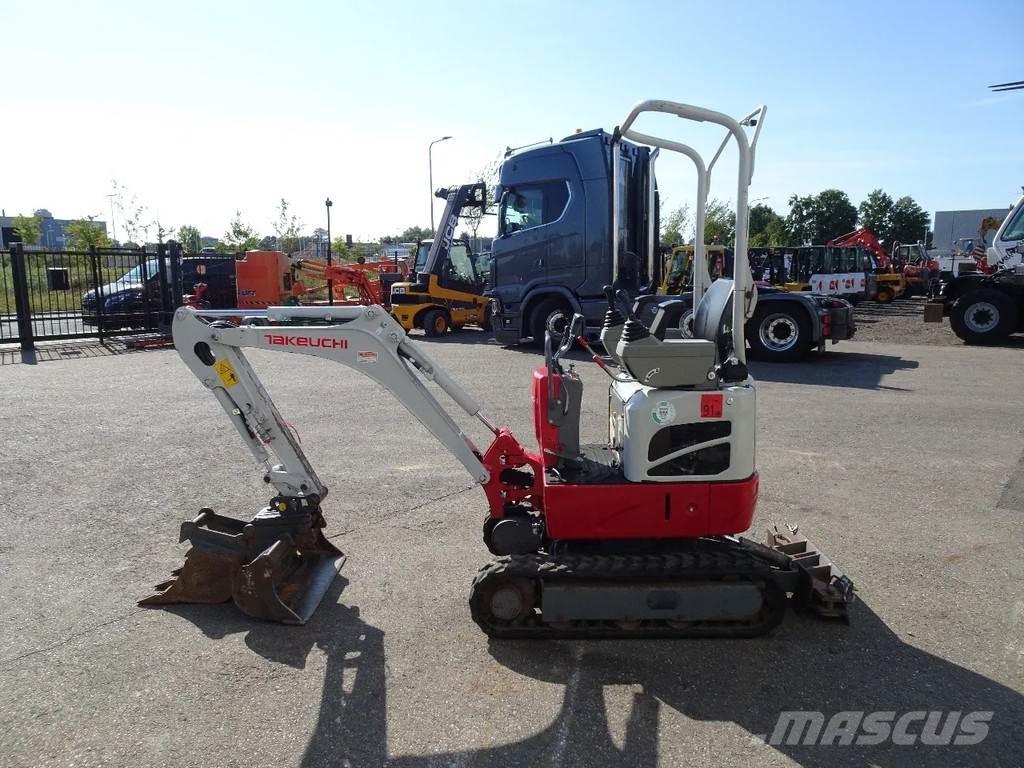 Takeuchi TB210 Mini rýpadlá < 7t
