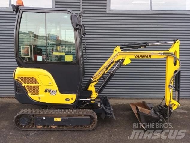 Yanmar SV 18 Mini rýpadlá < 7t