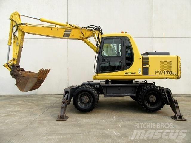 Komatsu PW 170 ES-6K Kolesové rýpadlá