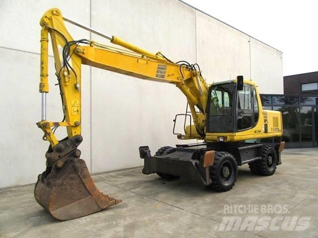 Komatsu PW 170 ES-6K Kolesové rýpadlá