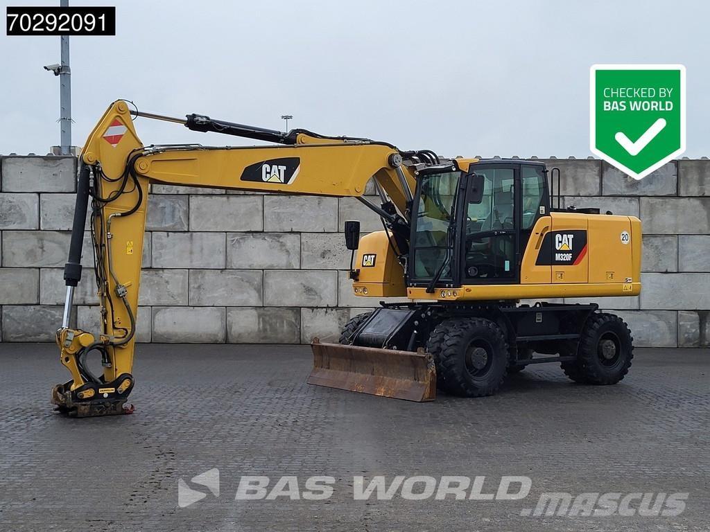 CAT M320 F Kolesové rýpadlá