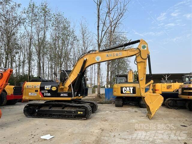 CAT 315D Pásové rýpadlá