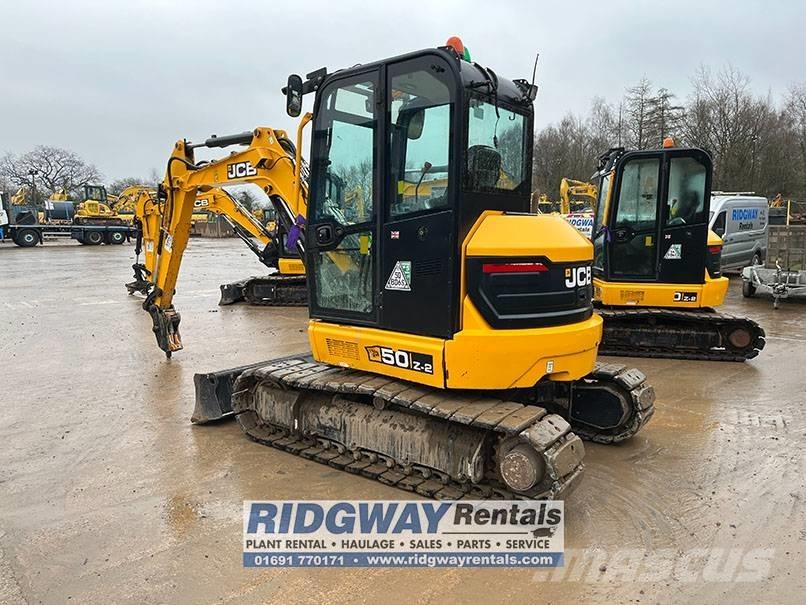 JCB 50 Z-2 Mini rýpadlá < 7t