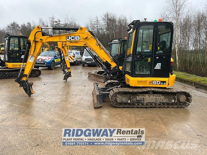 JCB 50 Z-2 Mini rýpadlá < 7t
