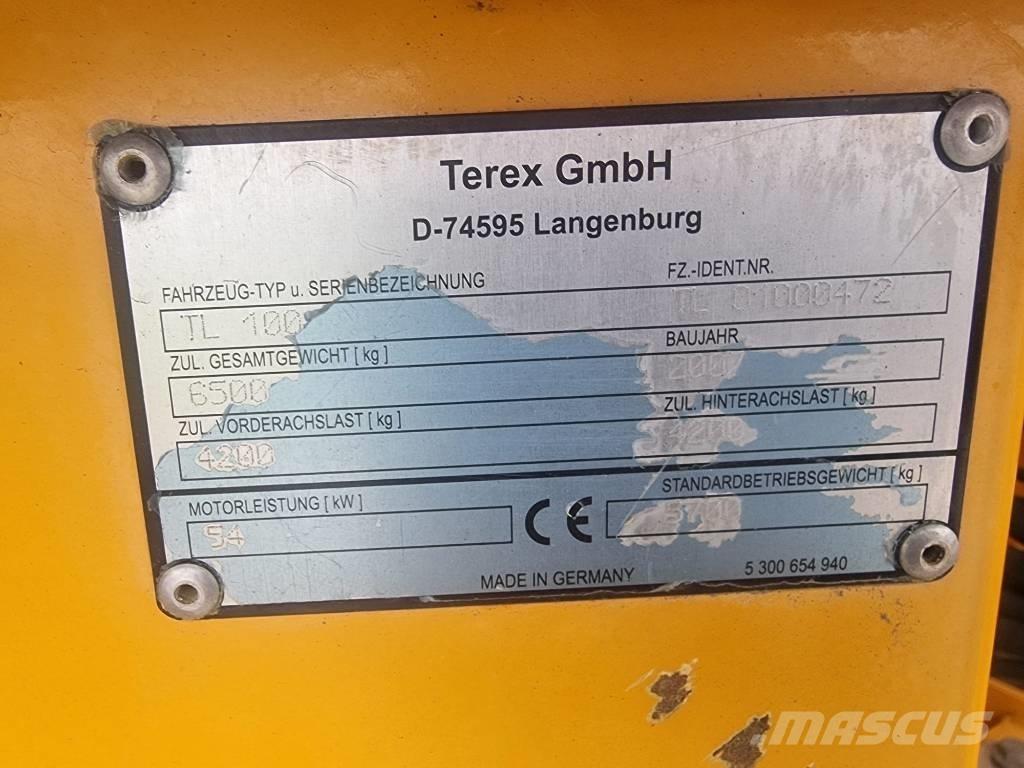 Terex TL 100 Kolesové nakladače