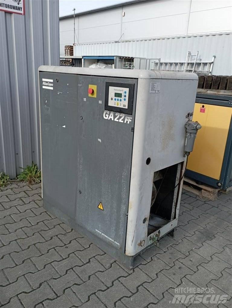 Atlas Copco GA 22 FF Kompresory