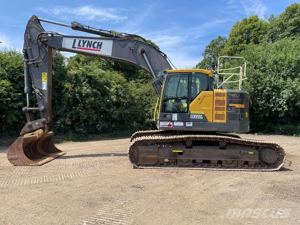 Volvo ECR 355 EL Pásové rýpadlá