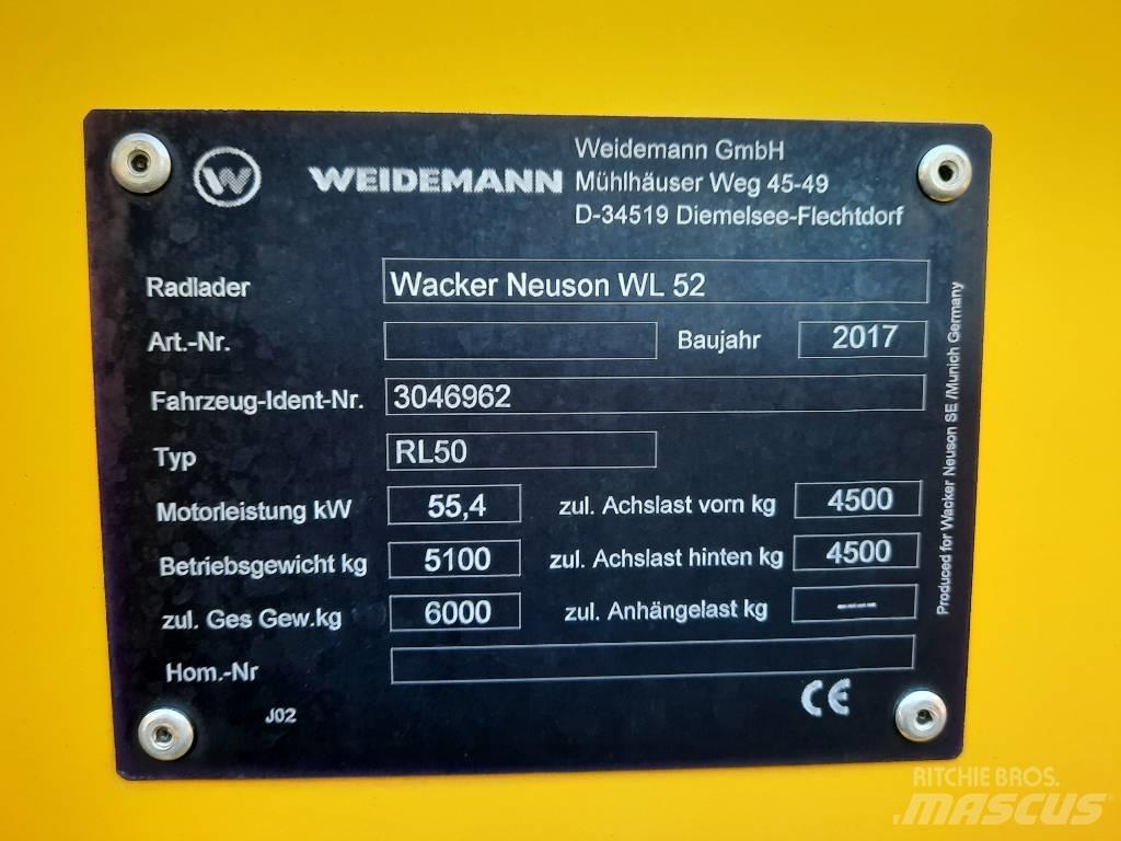 Wacker Neuson WL 52 Kolesové nakladače