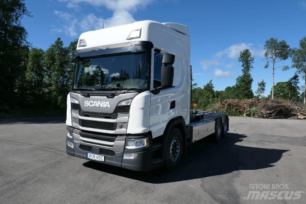 Scania G500B6x2NB Hákový nosič kontajnerov