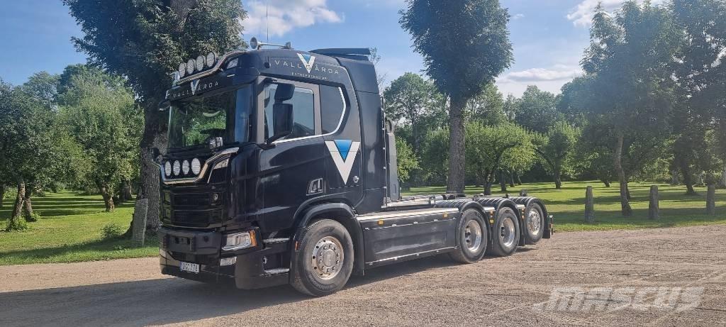 Scania R660 Hákový nosič kontajnerov