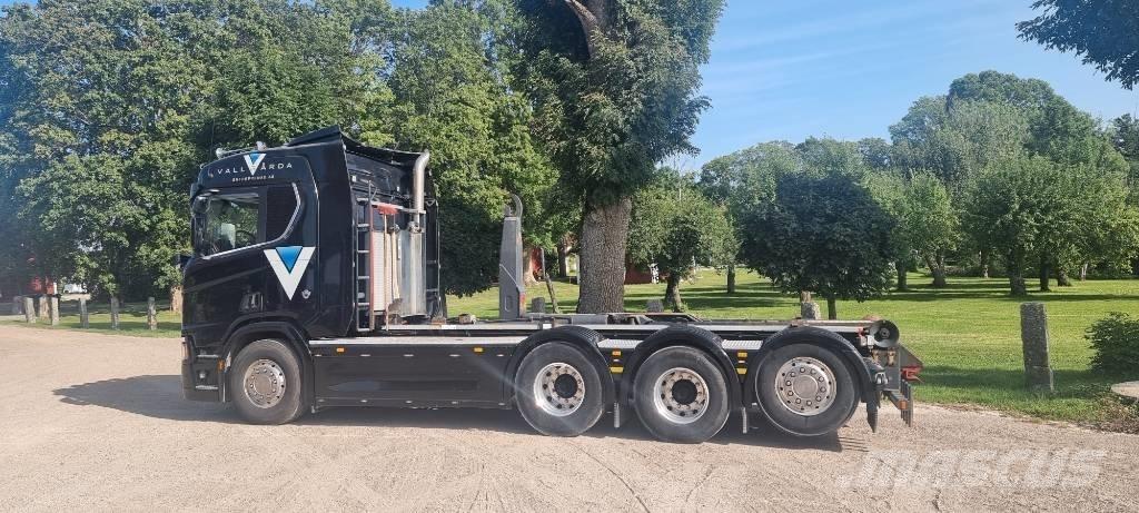 Scania R660 Hákový nosič kontajnerov