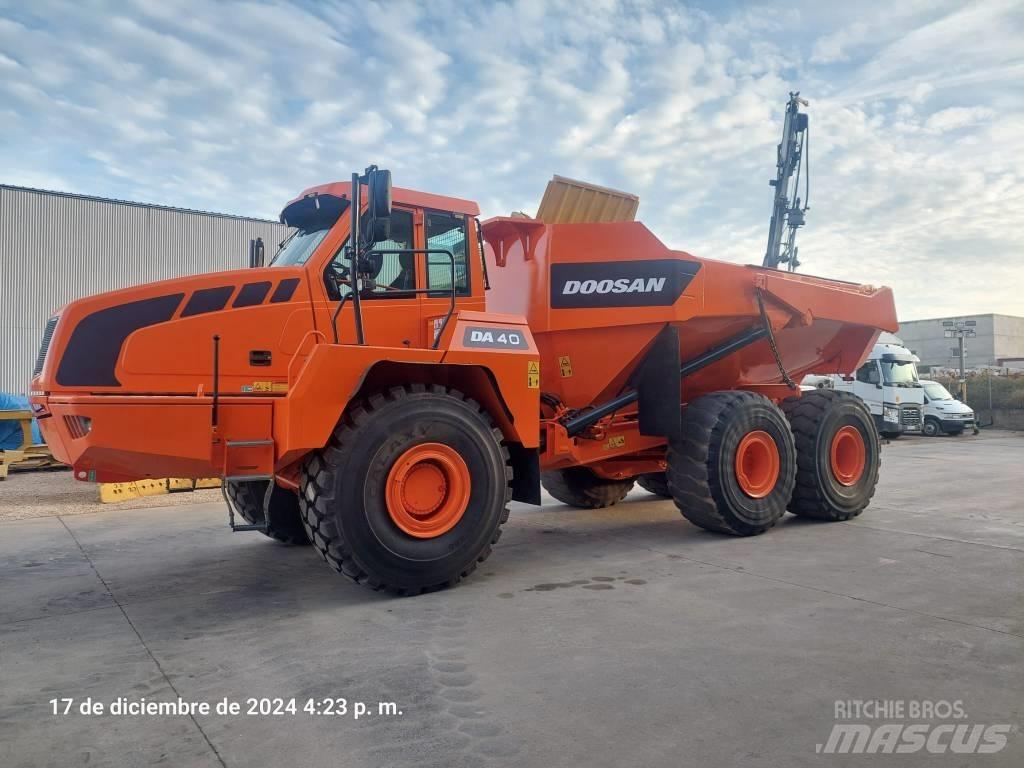 Doosan DA 40 Kĺbové nákladné autá