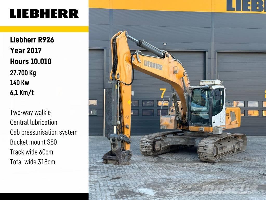 Liebherr R 926 LC Pásové rýpadlá