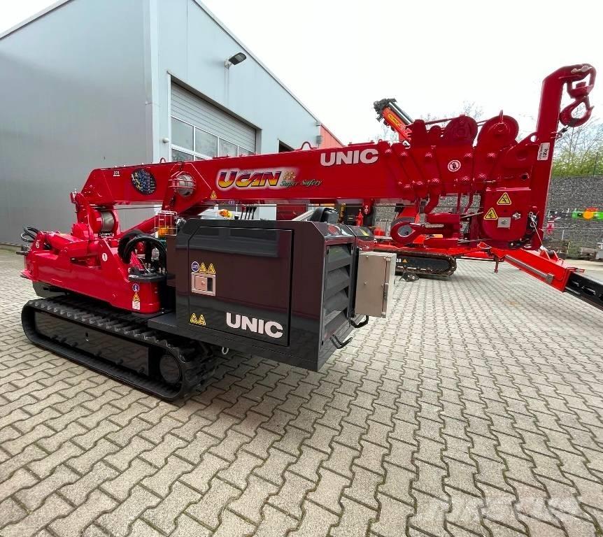 Unic URW-376 Pásové žeriavy