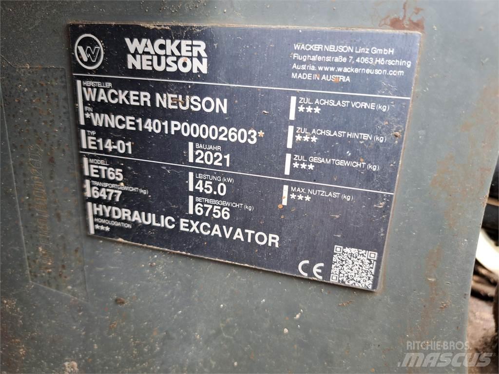 Wacker Neuson ET65 Pásové rýpadlá