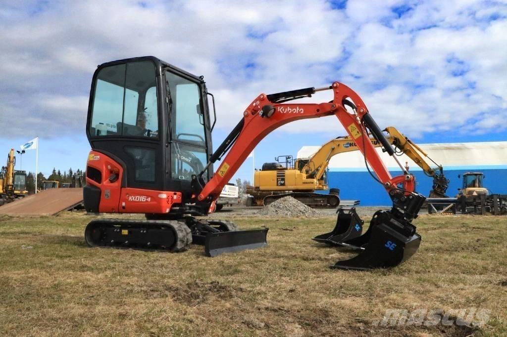 Kubota KX016-4 Mini rýpadlá < 7t