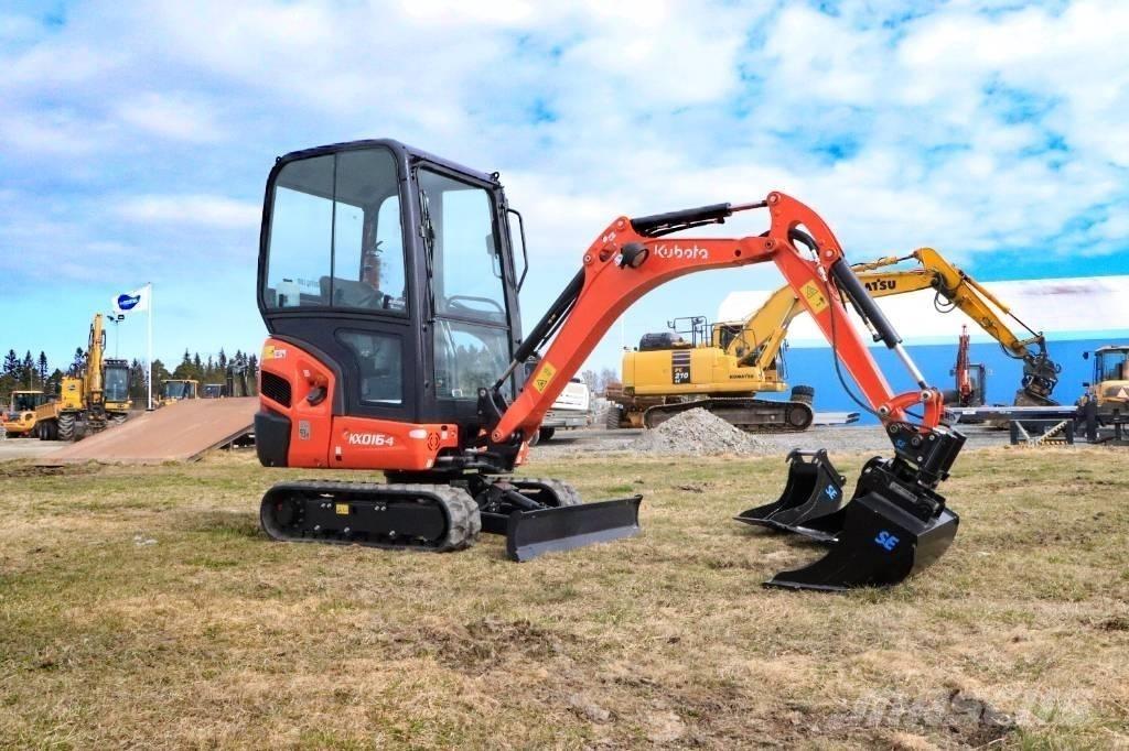 Kubota KX016-4 Mini rýpadlá < 7t