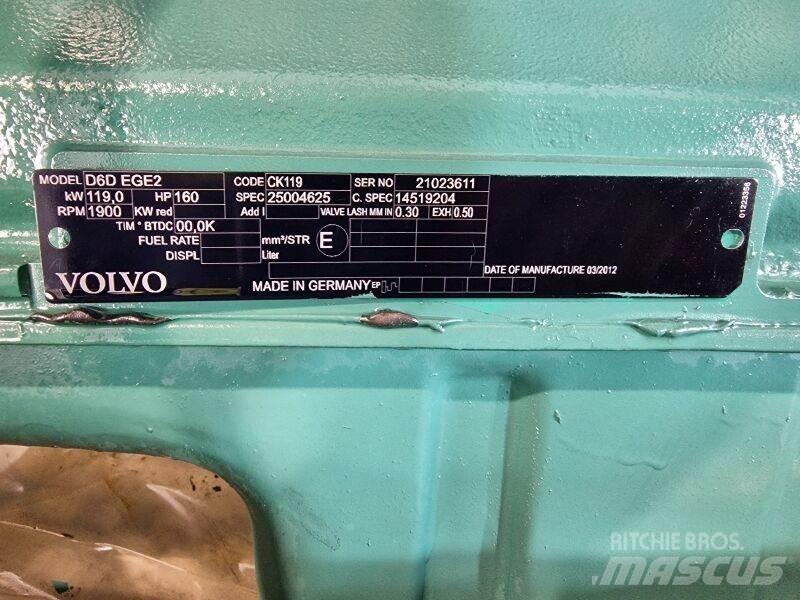 Volvo D6D EGE2 Motory