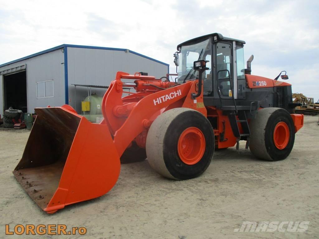 Hitachi ZW 250 Kolesové nakladače