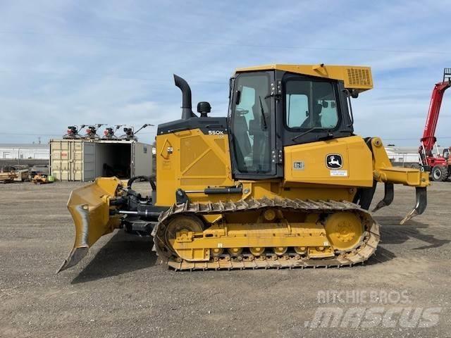 DEERE 550K Pásové dozéry