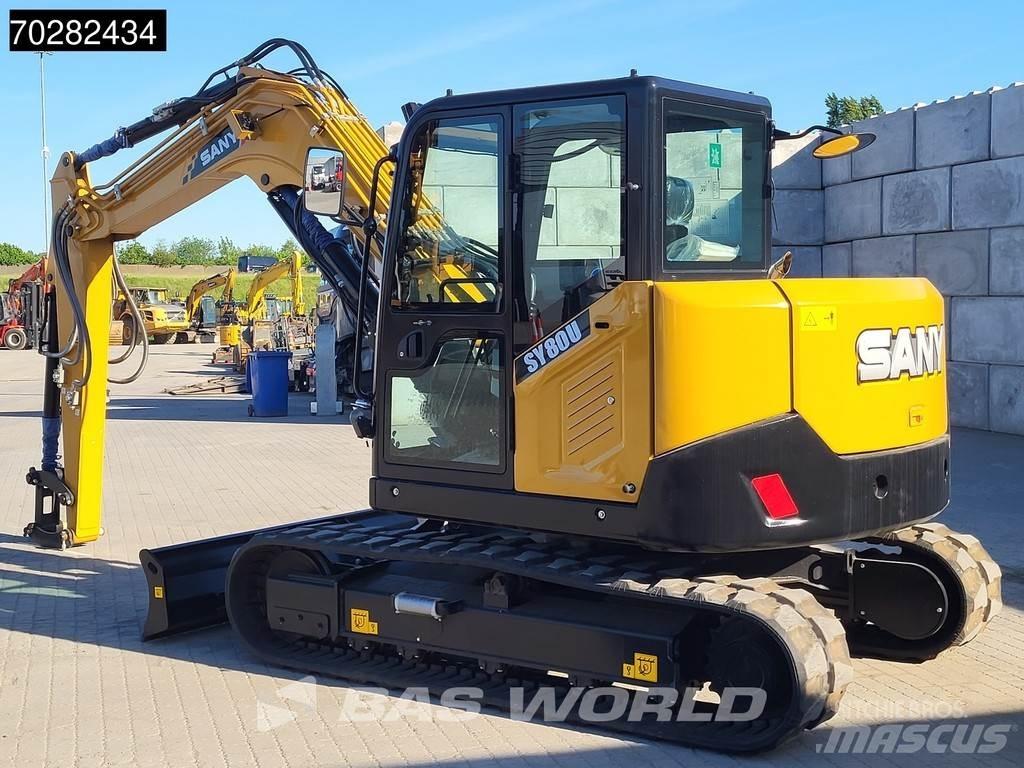 Sany SY80 U A/C Mini rýpadlá < 7t