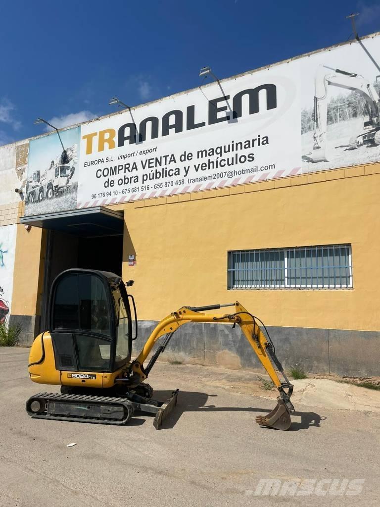 JCB 8020 Mini rýpadlá < 7t