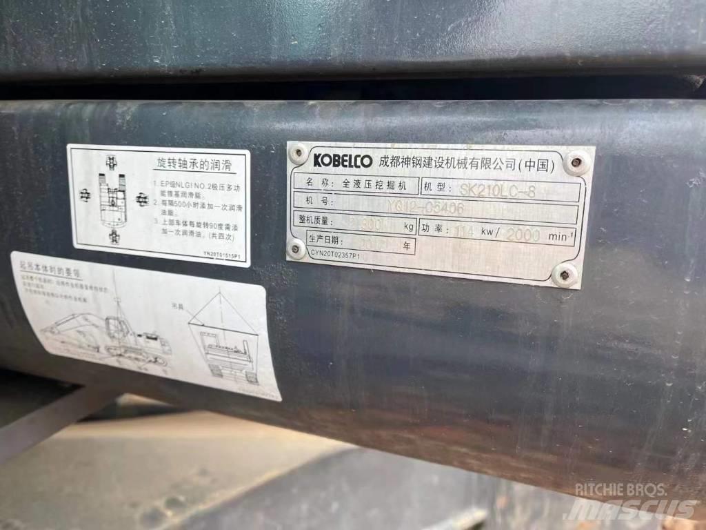 Kobelco SK210 Pásové rýpadlá