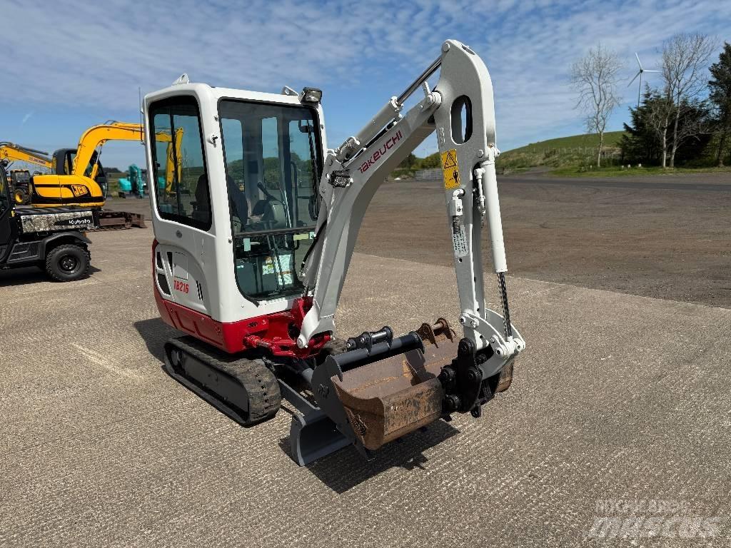 Takeuchi TB 216 Mini rýpadlá < 7t